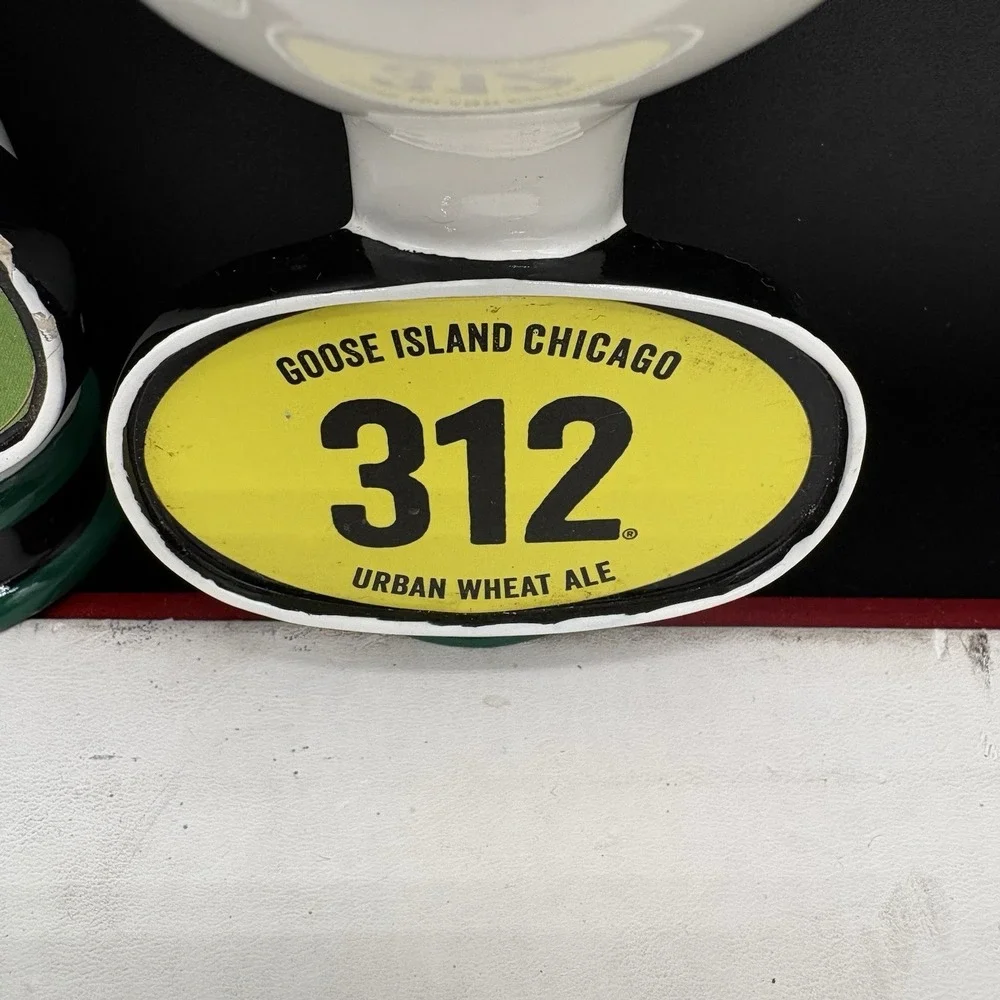 Goose Island 312‎ Urban Wheat Ale & Ten Hills Pale Ale Duck Beer Tap Handles